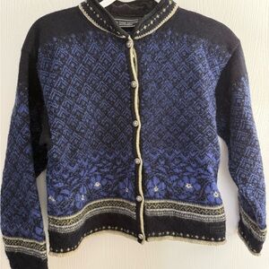 Dale of Norway Cardigan 100% Pure New Wool
